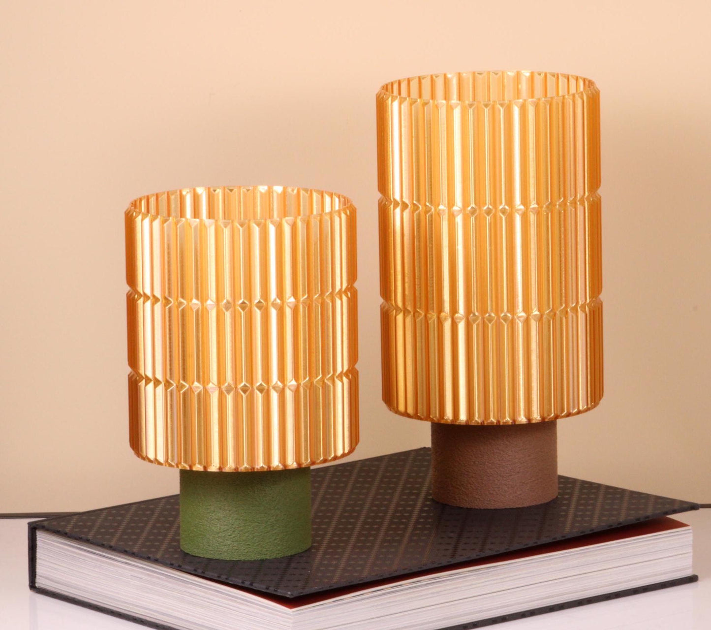 Cozy Amber Lamp