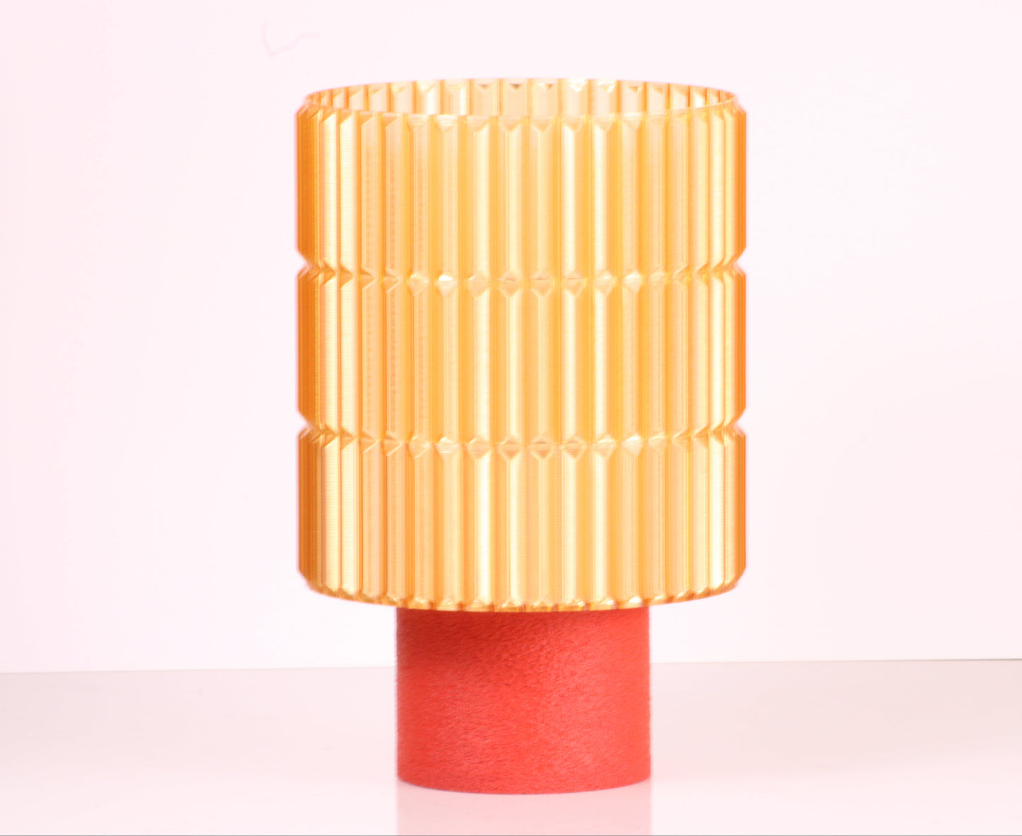 Cozy Amber Lamp
