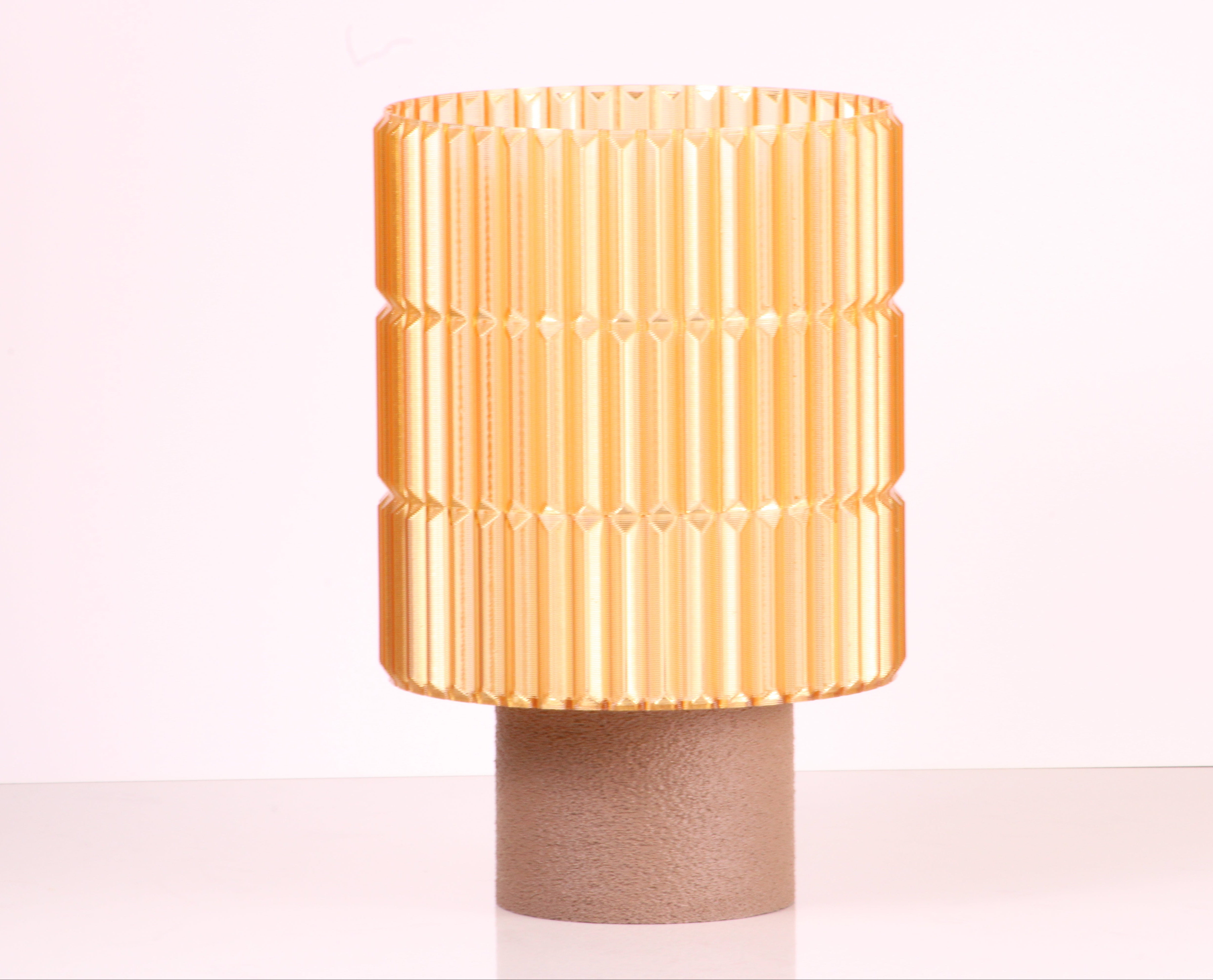 Cozy Amber Lamp