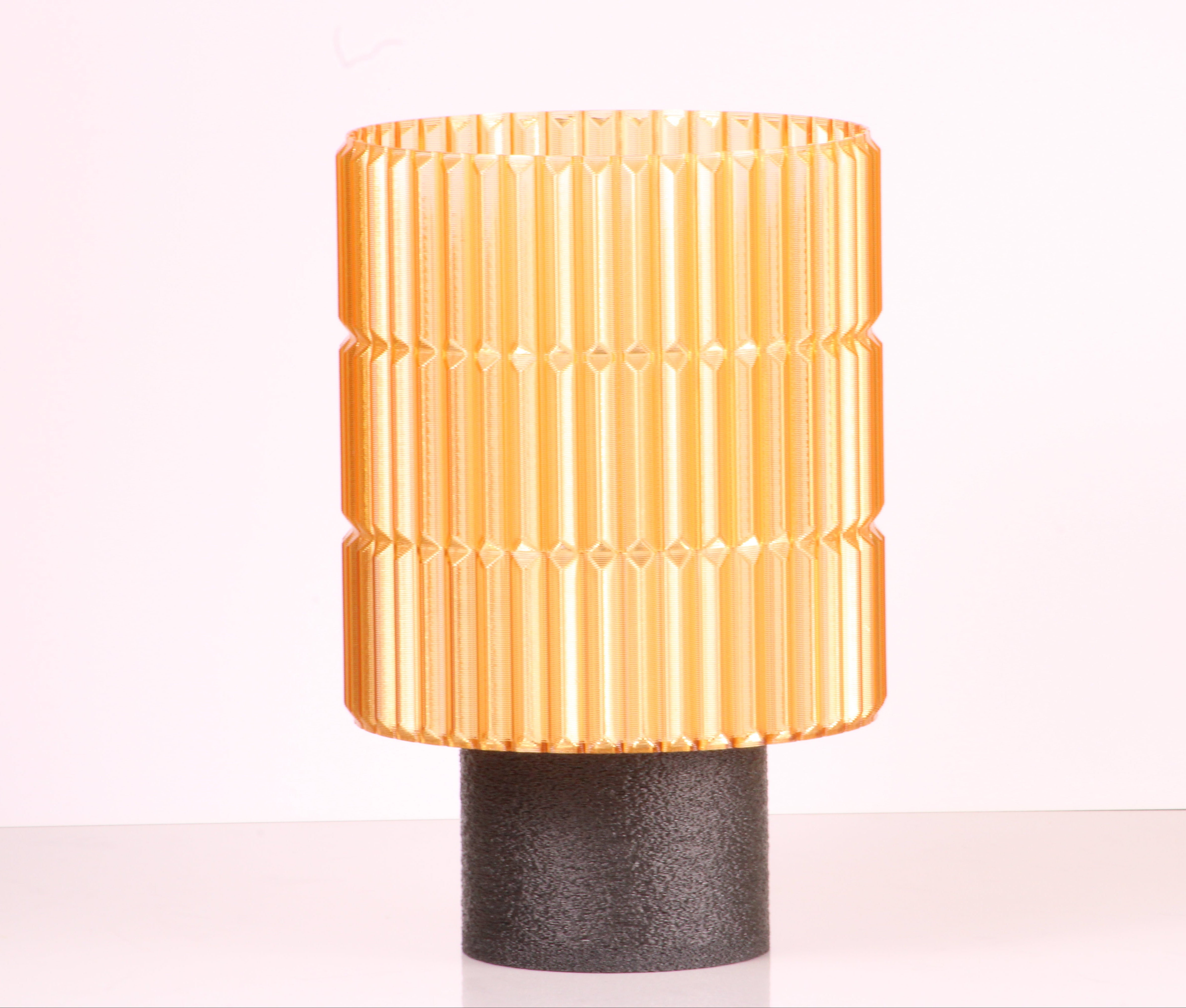 Cozy Amber Lamp