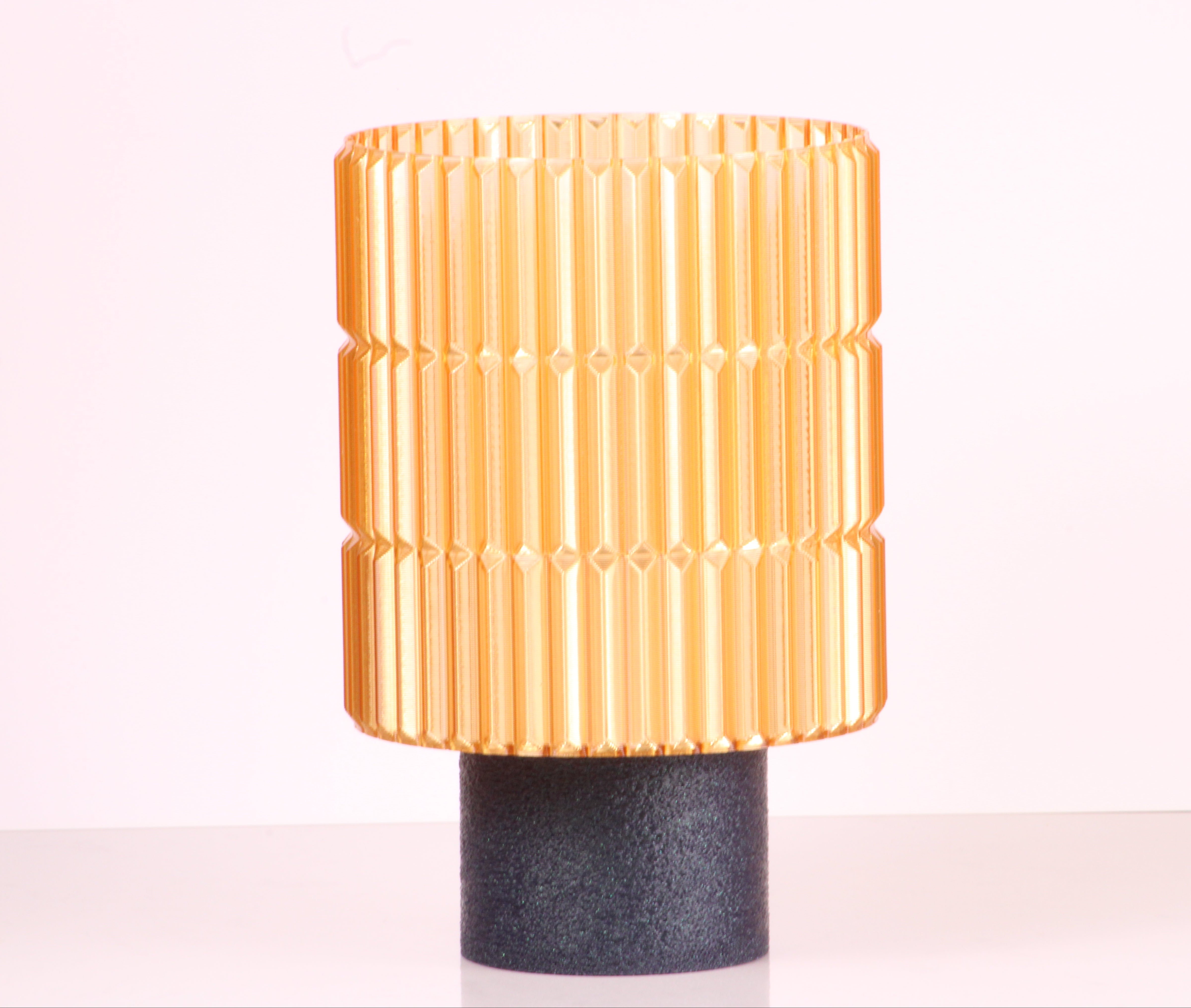 Cozy Amber Lamp