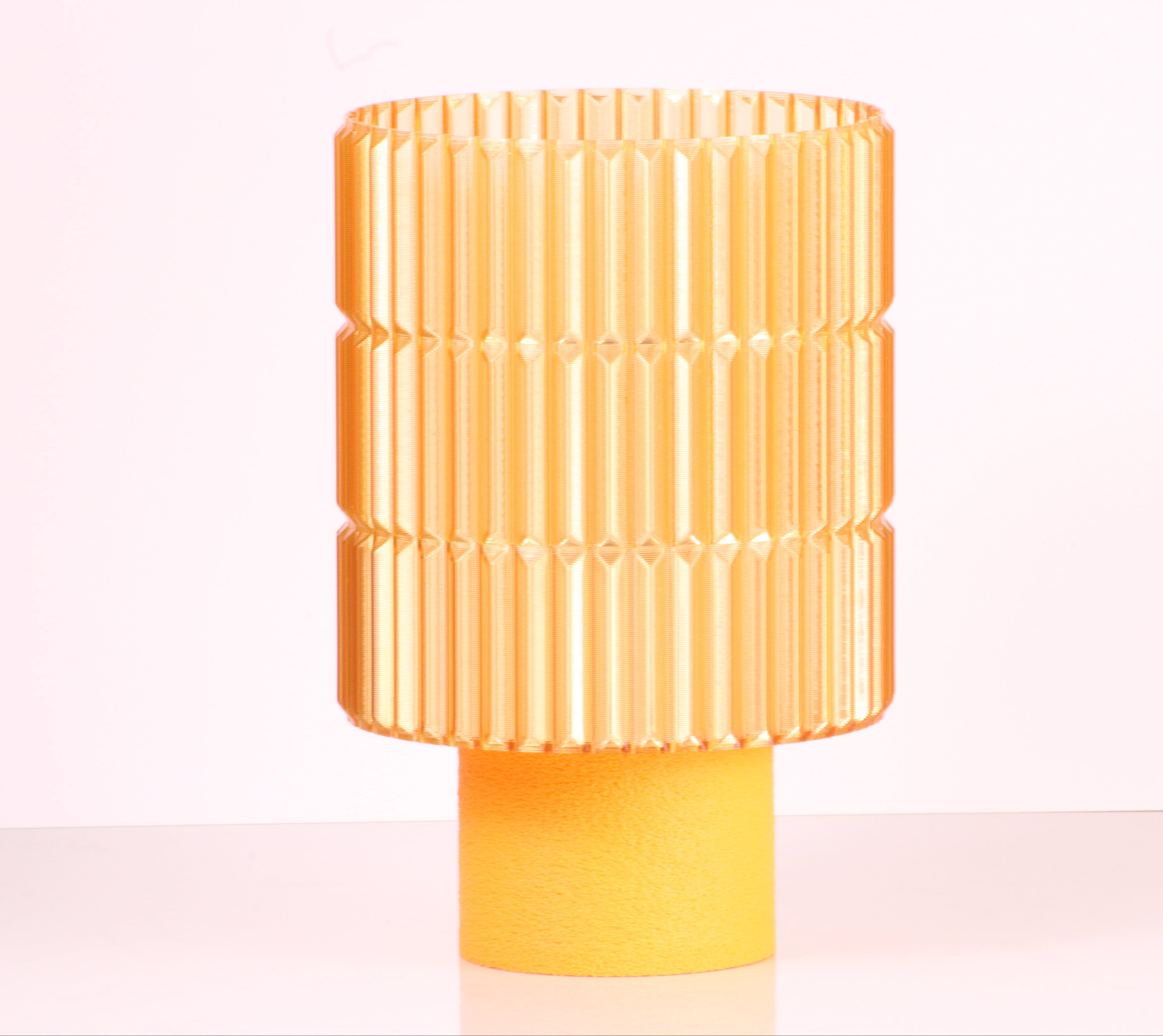 Cozy Amber Lamp