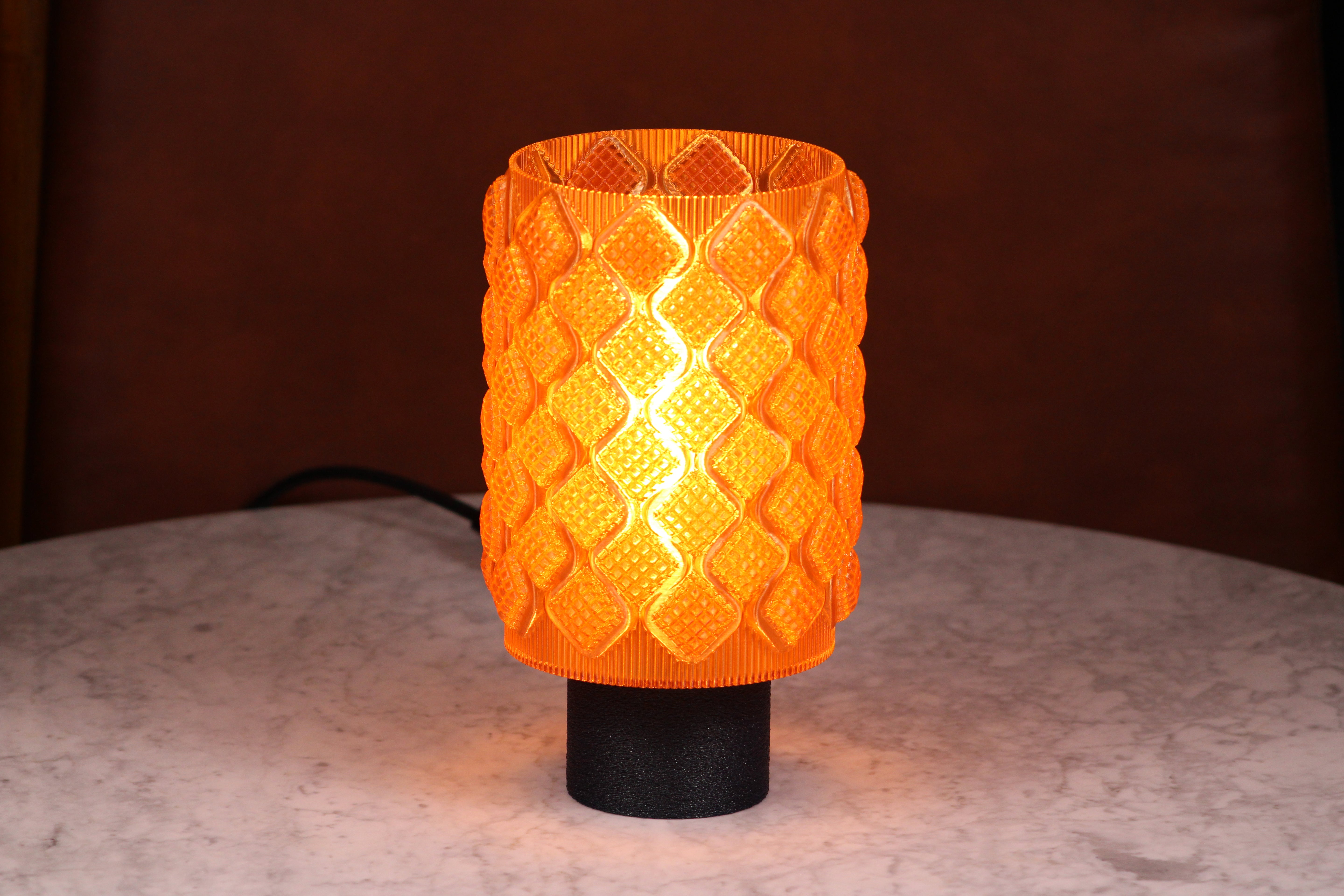 Aurelia Amber Lamp
